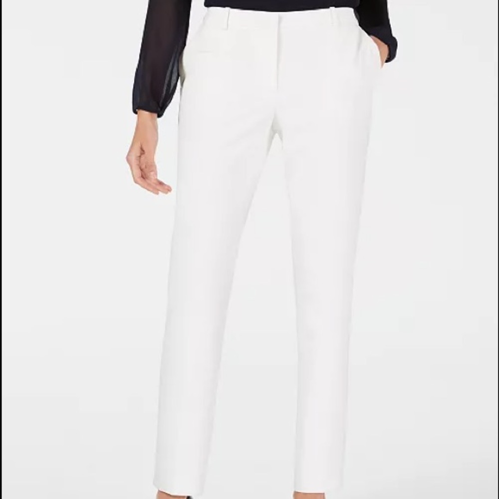 🕊Tommy Hilfiger🕊 White Radcliffe Cropped Pants